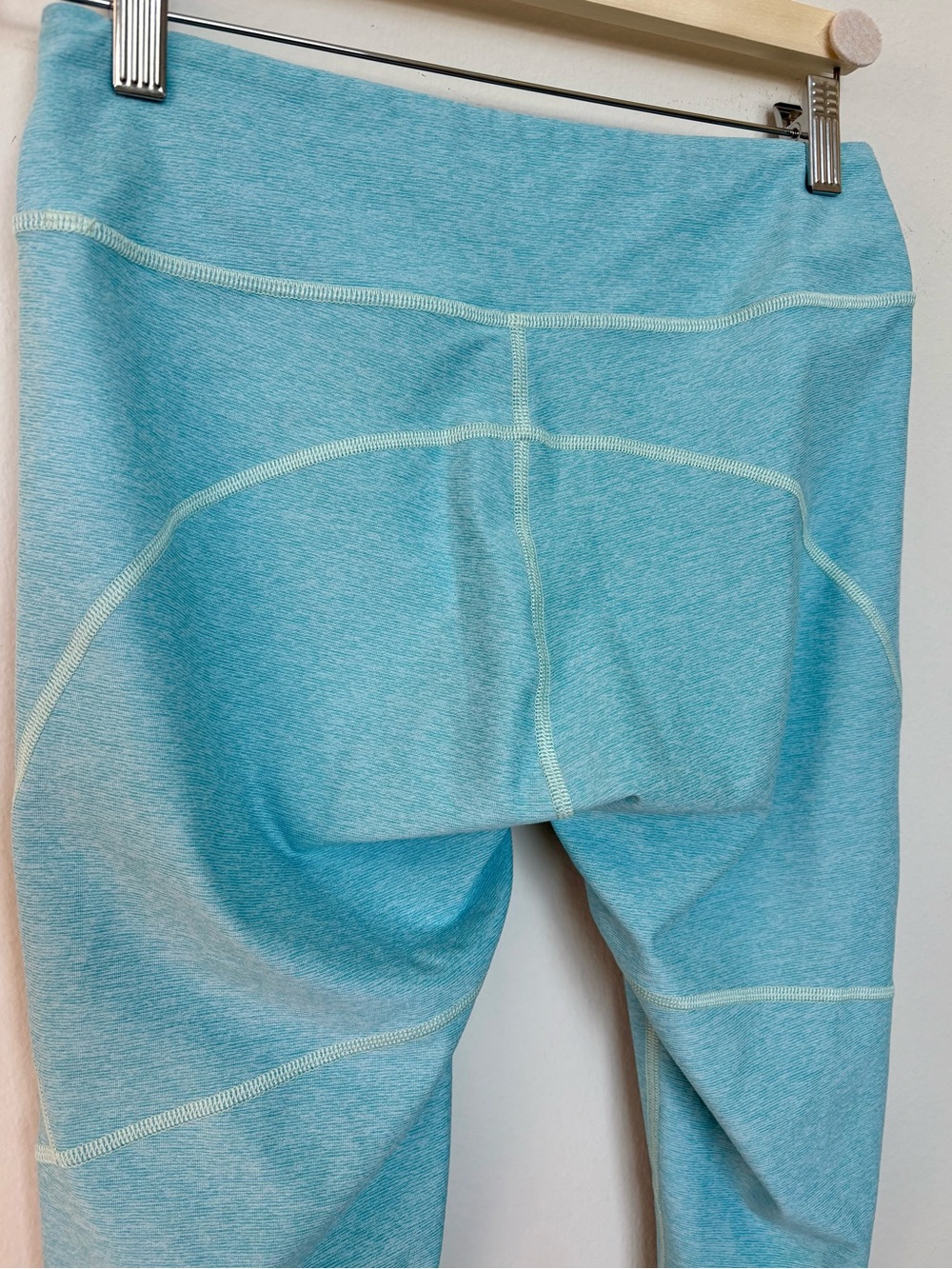 Outdoor Voices Women’s 3/4 Warmup Ocean Blue Leggings Size Medium Sku#59 - Picture 6 of 8